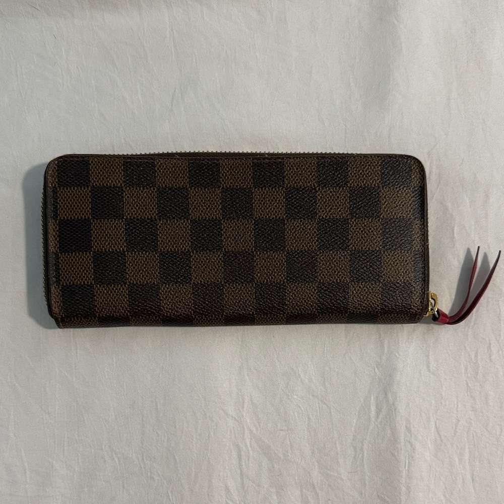 Louis Vuitton Clemence Checkered Wallet
